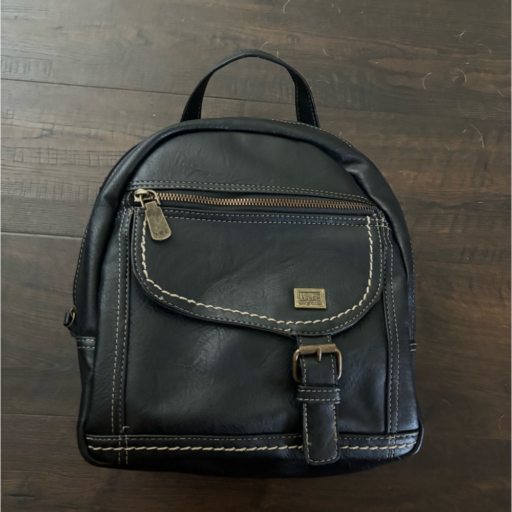 Born ø Concept black mini backpack purse